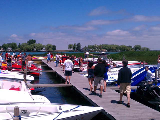 Browns Bar on Harsens Island (Browns Landing) - From Facebook And Website